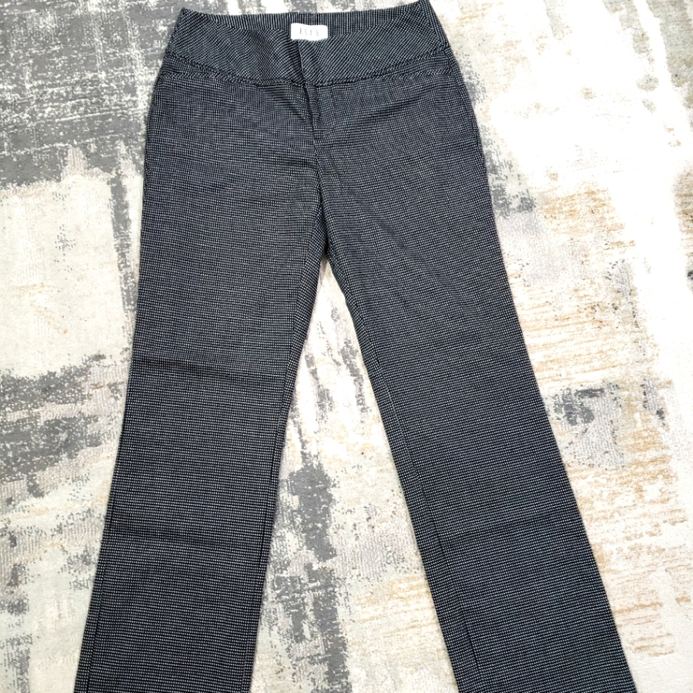 Elle Polka Dot Black and White Pants 4